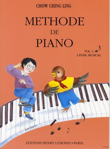 cover Mthode de piano Vol.2 Editions Henry Lemoine