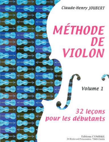cover Mthode de violon Vol.1 - 32 leons dbutants Combre