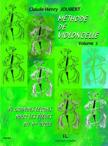 cover Mthode de violoncelle Vol.2 - 14 grandes leons Combre