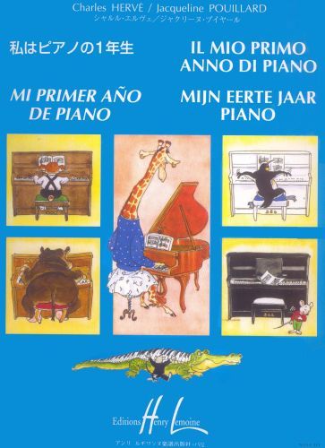 cover Mi primer ano de piano - Il mio primo anno di piano Editions Henry Lemoine