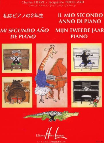 cover Mi segundo ano de piano - Il mio secondo anno di piano Editions Henry Lemoine