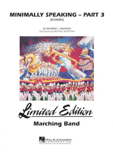 cover Minimally Speaking - Part 3 (Echoes) Hal Leonard