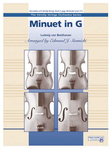 cover Minuet in G ALFRED