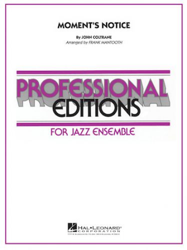 cover Moment's Notice Hal Leonard