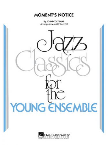 cover Moments'S Notice  Hal Leonard