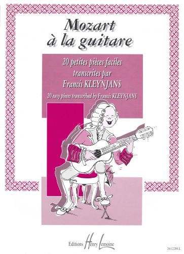 cover Mozart  la guitare Vol.1 Editions Henry Lemoine