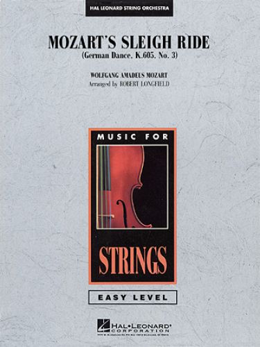 cover Mozart's Sleigh Ride (German Dance, K.605, No.3) Hal Leonard