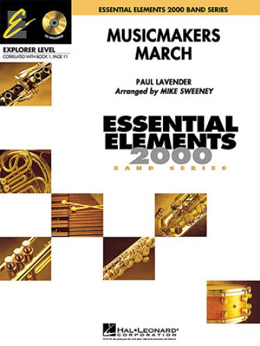 cover Musicmakers March (Clarinet Section Feature) Hal Leonard
