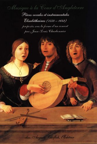 cover Musique a la Cour d'Angleterre Editions Robert Martin