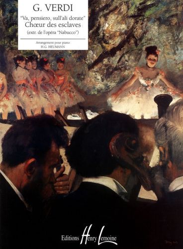 cover Nabucco : Va pensiero... Choeur des esclaves Editions Henry Lemoine