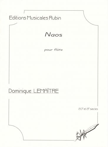 cover Naos pour flûte Rubin