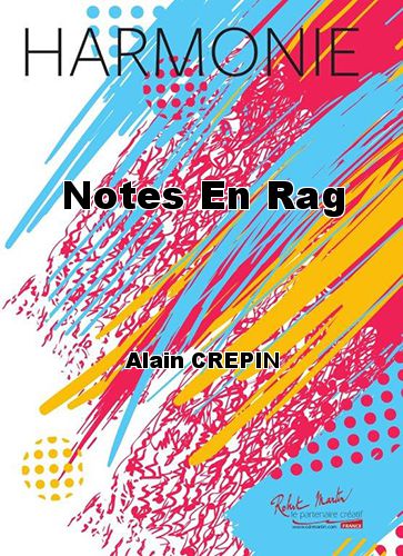 cover Notes En Rag Martin Musique