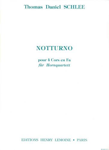 cover Notturno Op.35 Editions Henry Lemoine