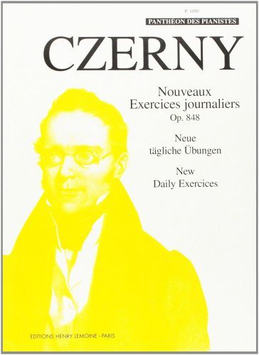 cover Nouveaux exercices journaliers Op.848 Editions Henry Lemoine