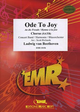 cover Ode To Joy (+ Chorus SATB) Marc Reift