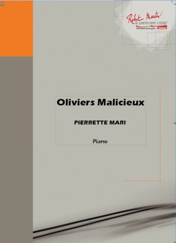 cover Oliviers Malicieux Editions Robert Martin