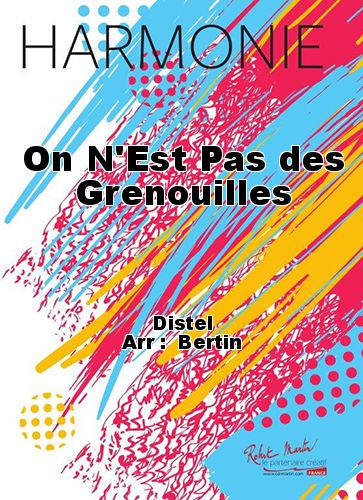 cover On N'Est Pas des Grenouilles Martin Musique