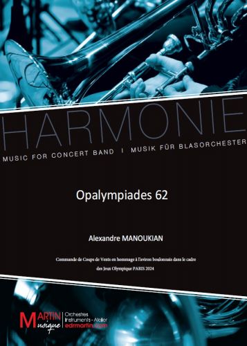 cover Opalympiades 62 Martin Musique