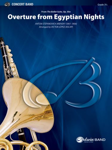 cover Overture from Egyptian Nights ALFRED