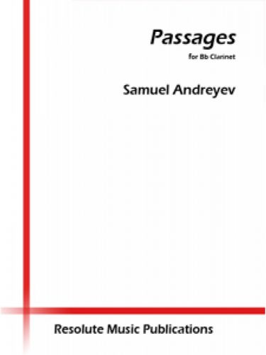 cover PASSAGES Resolute Music Publication