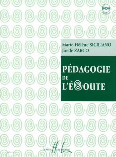cover Pdagogie de l'coute Editions Henry Lemoine