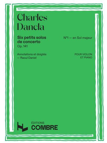 cover Petit solo de concerto Op.141 n1 en Sol maj. Combre
