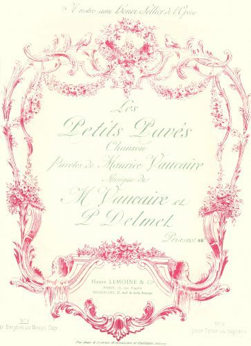 cover Petits pavés Editions Henry Lemoine