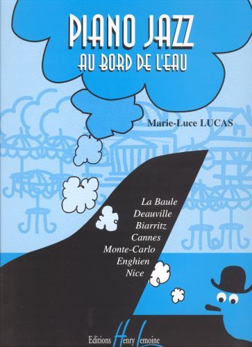 cover Piano jazz au bord de l'eau Editions Henry Lemoine