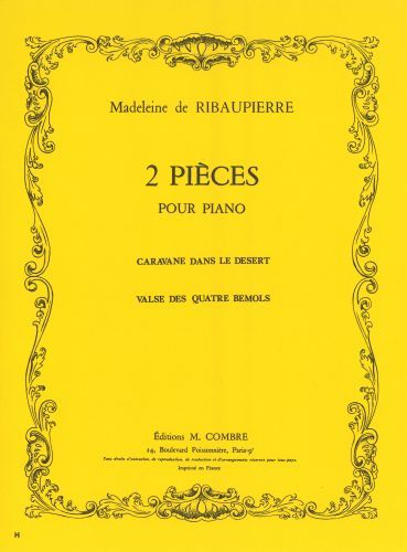 cover Pi�ces (2) : Caravane dans le d�sert - Valse des 4 b�mols Combre