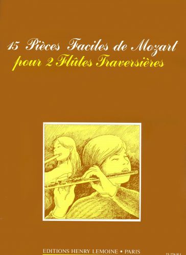 cover Pices faciles (15) Editions Henry Lemoine