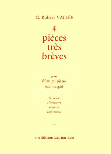 cover Pi�ces tr�s br�ves (4) Delrieu