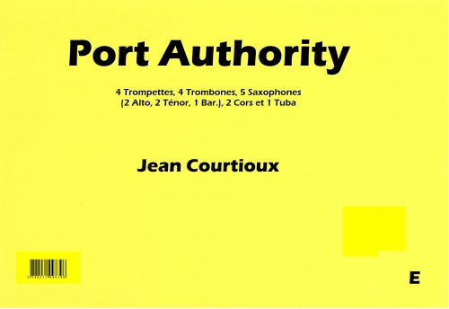 cover Port Authority pour 4 Trompettes , 4 Trombones , 5 Saxophones ( 2 A.Sax , 2 T.Sax , 1 Bar.Sax )2 Cors , 1 Tuba . Symphony Land