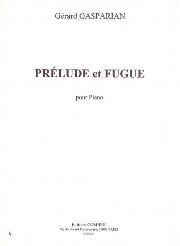cover Pr�lude et fugue Combre