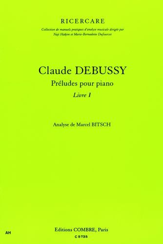 cover Préludes pour piano livre 1 Combre