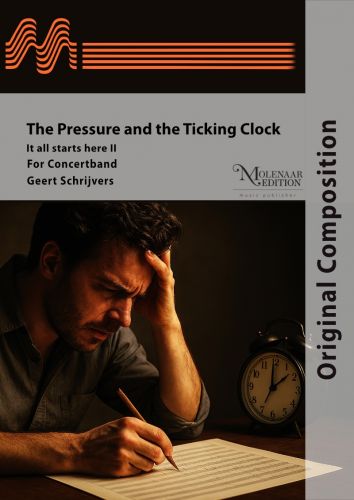 cover PRESSURE AND THE TICKING CLOCK Molenaar