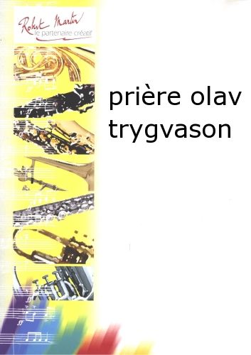 cover Prière Olav Trygvason Robert Martin