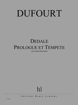 cover Prologue et Tempte Editions Henry Lemoine