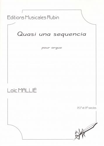 cover Quasi una sequencia pour orgue Editions Robert Martin