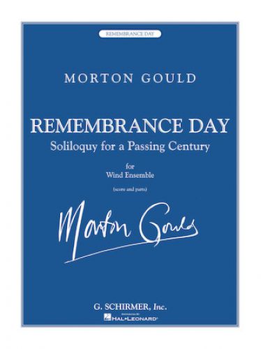 cover Remembrance Day Schirmer