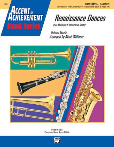 cover Renaissance Dances ALFRED