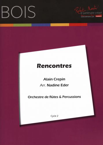 cover Rencontres Orchestre de Flutes + Percu Robert Martin