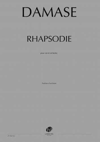 cover Rhapsodie Editions Henry Lemoine