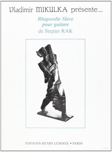 cover Rhapsodie slave Editions Henry Lemoine