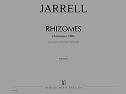 cover Rhizomes (Assonance VIIb) Editions Henry Lemoine