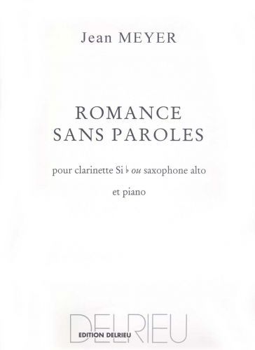 cover Romance sans parole Delrieu