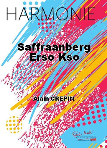 cover Saffraanberg Erso Kso Martin Musique