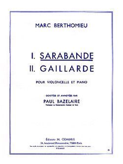 cover Sarabande Combre