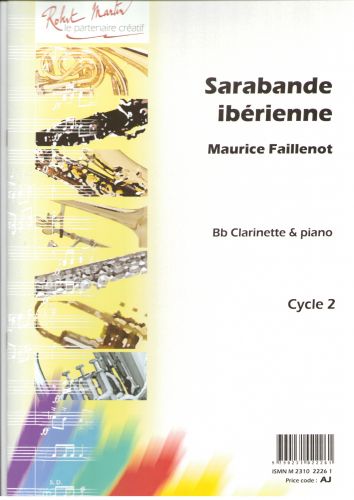 cover Sarabande Ibérienne Robert Martin