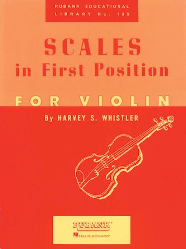 cover Scales in First Position for Violin Rubank Publications