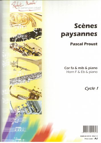 cover Scènes Paysannes, Fa ou Mib Robert Martin